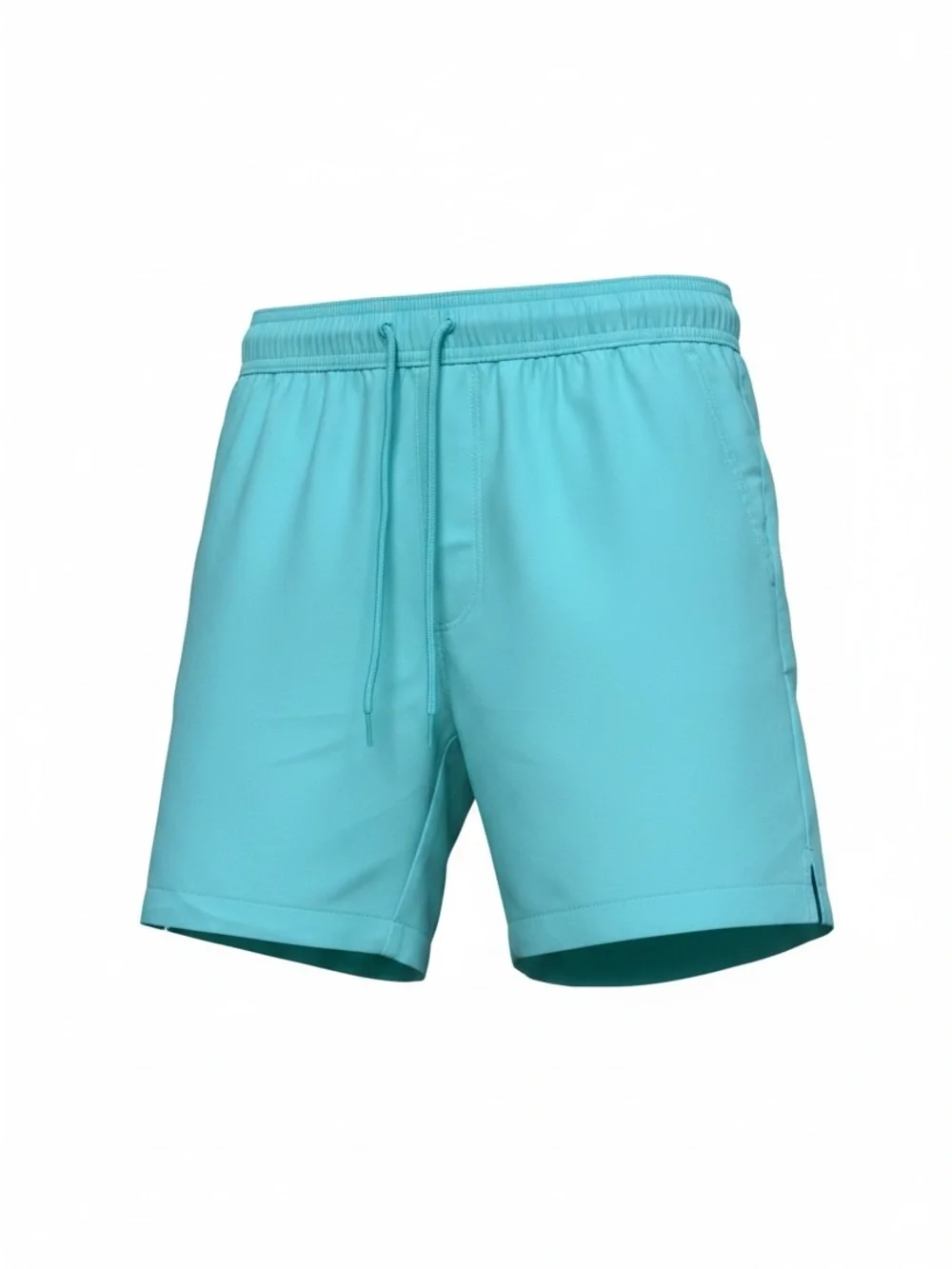 George Mint Green Elastic Waist Shorts Size L (36-38)